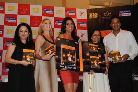 Lara Dutta's YOGA DVD Launch at Westin Hotel