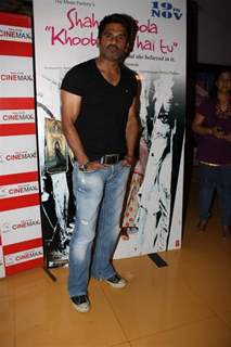 Sunil Shetty at Shahrukh Bola Khoobsurat Hai Tu film premiere at Cinemax