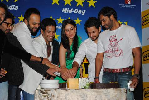 Cast and Crew at Golmaal 3 success bash at Hyatt Regency