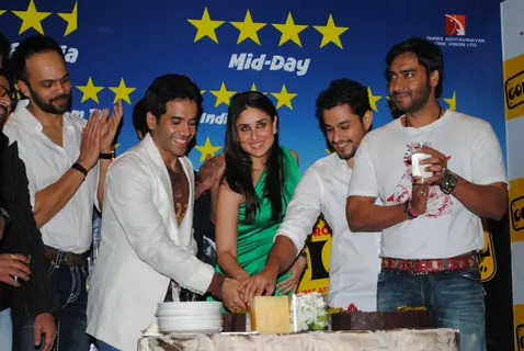 Cast and Crew at Golmaal 3 success bash at Hyatt Regency