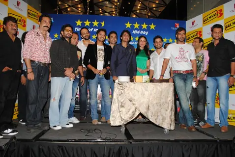 Cast and Crew at Golmaal 3 success bash at Hyatt Regency