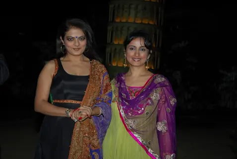 Divya Dutta and Sheeba at Launch of The World's Most Affordable Theme Park by Vardhman Group