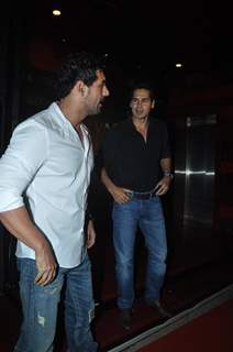 Dino Morea and John Abraham at Chivas Studio Spotlight event