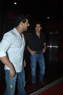 Dino Morea and John Abraham at Chivas Studio Spotlight event