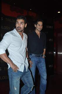 Dino Morea and John Abraham at Chivas Studio Spotlight event