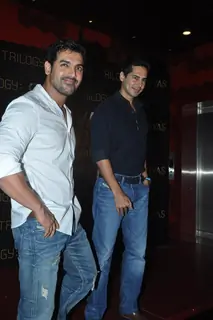 Dino Morea and John Abraham at Chivas Studio Spotlight event