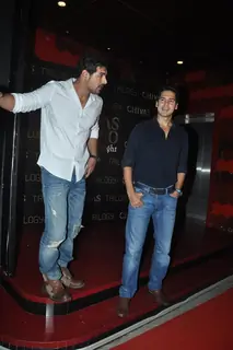 Dino Morea and John Abraham at Chivas Studio Spotlight event