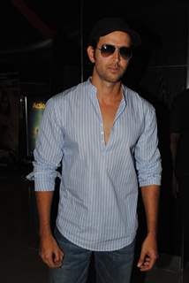 Hrithik Roshan at special show of Guzaarish for special kids and paraplegic patients at PVR Cinemas