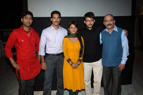 Cast and Crew at Press meet of a new show ''Armanon Ka Balidaan - Aarakshan'' on Imagine