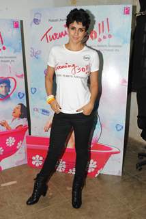 Gul Panag at the promotion of there movie turning 30 event