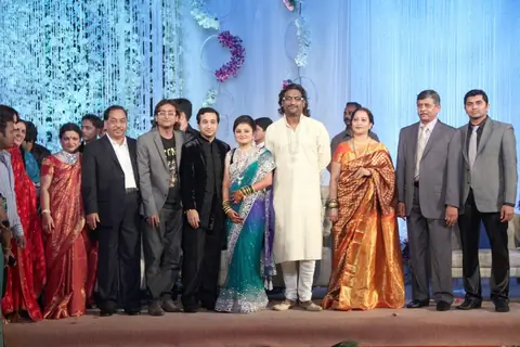Nitish Rane's wedding reception at Mahalaxmi Race Course