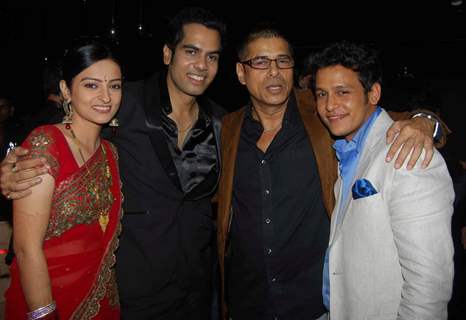 Sudesh Berry and Abhishek Rawat at Wedding celebration party of Sachal Tyagi & Jaya Binju