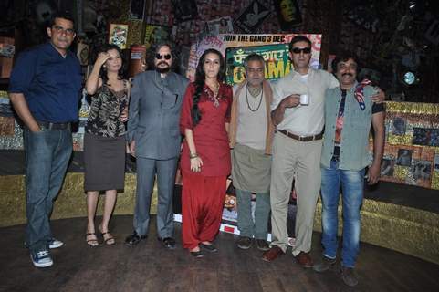 Cast and Crew at Phas Gaye Re Obama promotion press meet