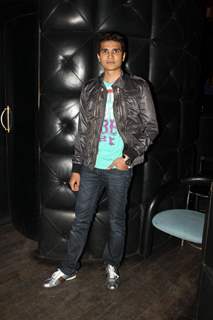 Presenter Dhaval Gada at the celebration party of Kaalo for winning the SA Horrorfest