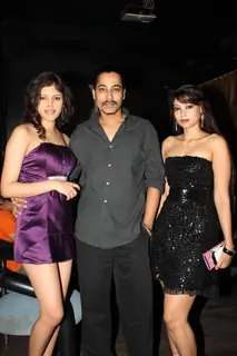 Sunaina, Chetan Ghade and Anangsha Biswas at the celebration party of Kaalo for winning the SA Horro