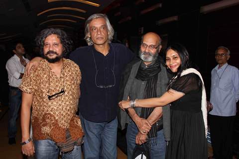 Sudhir Mishra, Amol Gupte at Premier Of Film Phas Gaye Re Obama at Cinemax Versova