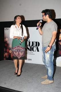 Rani Mukherjee unveiled the new song of her film No One Killed Jessica at Cinemax, Versova, Mumbai