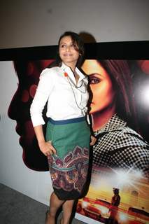 Rani Mukherjee unveiled the new song of her film No One Killed Jessica at Cinemax, Versova, Mumbai