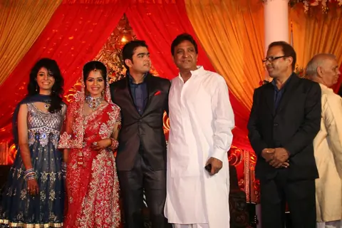 Sameer's daughter Shanchita & Abhishek wedding at Sun and Sands wedding reception