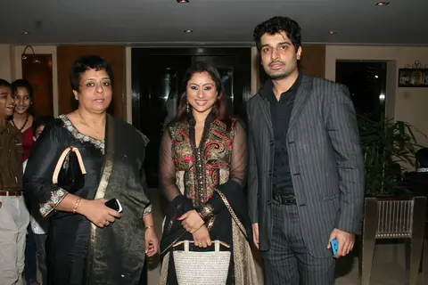 Sai and Shakti at Sameer's daughter Shanchita & Abhishek wedding at Sun and Sands wedding reception