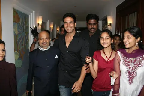 Akshay Kumar at Sameer's daughter Shanchita & Abhishek wedding at Sun and Sands wedding reception