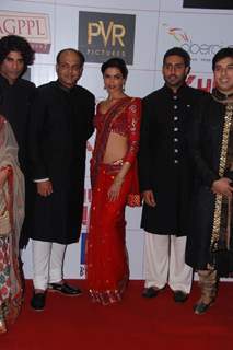 Team of &quot;Khelein Hum Jee Jaan Sey&quot; at the premiere of the movie in Mumbai. .
