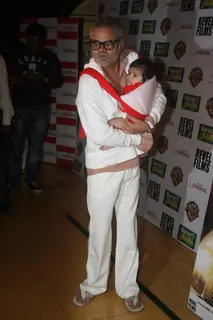Sanjay Mishra at Phas Gaye Re Obama premiere at Cinemax. .