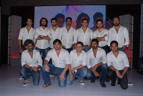 Salman Khan, Sohail Khan, Sunil Shetty & Ritesh Deshmukh grace CCL launch at Hyatt Regency, Mumbai. .