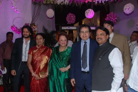 Nitish Rane's wedding reception at Mahalxmi Race Course. .