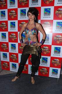 Yana Gupta at Jhalak Dikhla Ja press meet at Filmistan. .