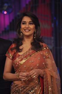 Madhuri Dixit at Jhalak Dikhla Ja press meet at Filmistan. .