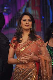 Madhuri Dixit at Jhalak Dikhla Ja press meet at Filmistan. .