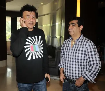 Anu Malik and Kishan Kumar at Music Release of Toonpoor Ka Sure Hero at Navotel Juhu