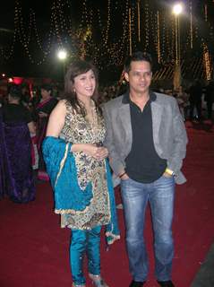 Rushali Arora and Yash Patnaik at Rushad Rana Wedding Reception