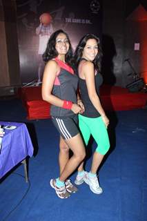 Launch party of movie ''4pm on the court'' at Celebration Club, Andheri