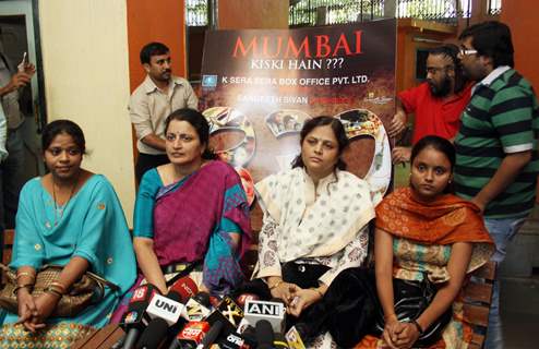 Screening of movie ''332 Mumbai To India'' at star house 'Andheri, Mumbai