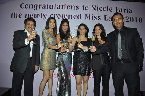 Celebs grace Miss Earth 2010 Nicole Faria's welcome bash at the Atria Mall