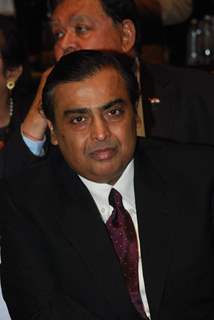 Mukesh Ambani at Karan Johar hosts CNBC India Business Awards at Grand Hyatt. .