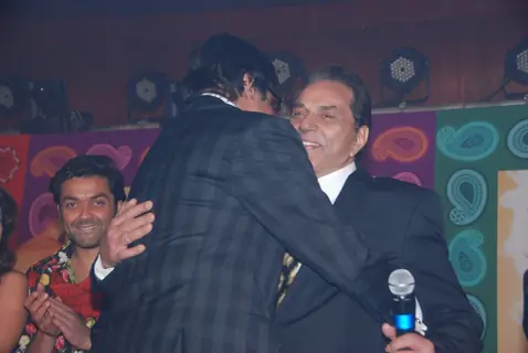 Yamla Pagla Deewana music launch at Novotel.  .