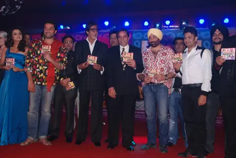 Yamla Pagla Deewana music launch at Novotel.  .