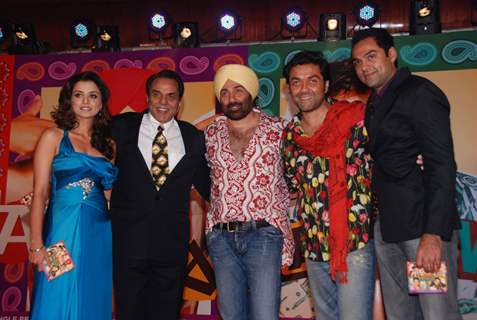 Yamla Pagla Deewana music launch at Novotel.  .