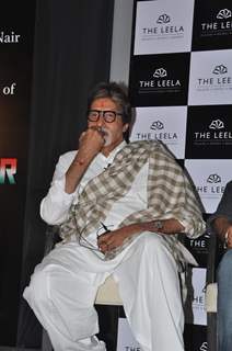 Amitabh Bachchan at the press meet of Kandahar hosted by the Leela Hotels