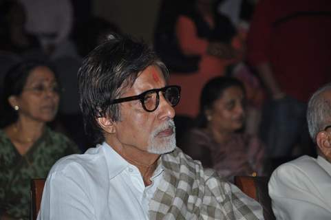 Amitabh Bachchan at the press meet of Kandahar hosted by the Leela Hotels