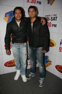 Rajeev Surti and Marzi Pestonji at launch of Dance India Dance at ITC parel, Mumbai. .