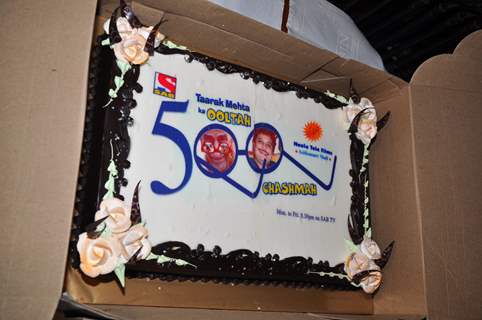 The celebration cake of Taarak Mehta Ka Ooltah Chashmah