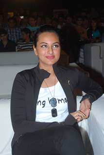 Sonakshi Sinha attends MMK College Akarshan fest at Tulip Star. .