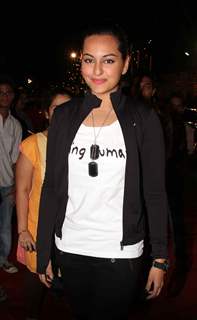 Sonakshi Sinha attends MMK College Akarshan fest at Tulip Star