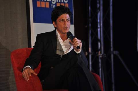 Shahrukh Khan launch Imagine Indian television’s new mega show &quot;Zor Ka Jhatka&quot; at Grand Hyatt Hotel