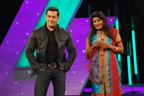 Bigg Boss- 4 Contestant -Seema Parihar and Salmaan Khan