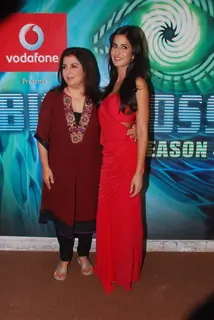 Farah Khan and Katrina on the Sets of Big Boss at lonavala. .